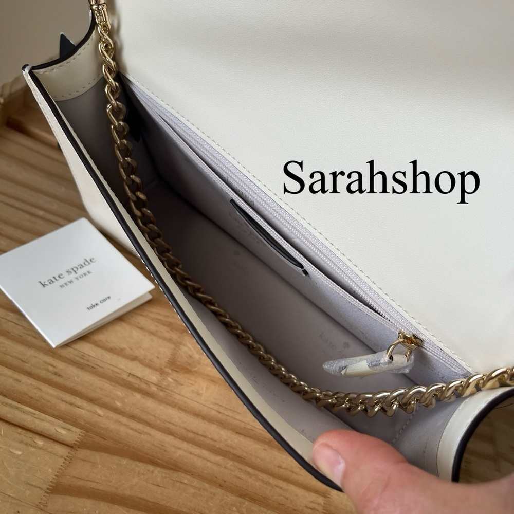 ♠️Kate Spade Madison Perforated Willow Convertible Crossbody - Picture 13 of 16